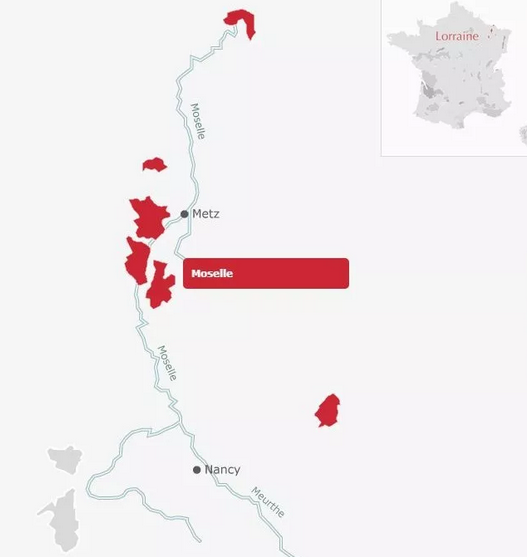 法國也有摩澤爾葡萄酒產區(qū)